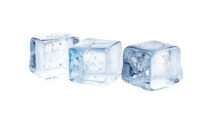 Ice Cubes Isolated