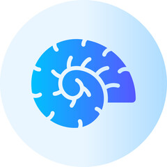 fossil gradient icon