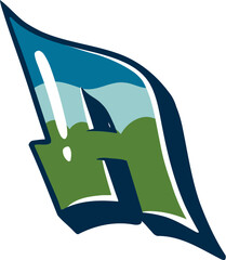 Urban Graffiti Alphabet A