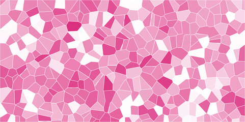Abstract background of crystallized. triangular Wall background with tile. Rose pink Geometric Modern creative background. baby pink Geometric Retro tiles pattern. Dark pink hexagon ceramic. 