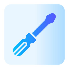screwdriver gradient icon