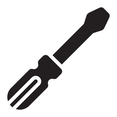 screwdriver glyph icon