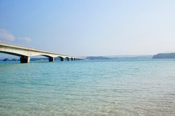 Fototapeta premium bridge over the sea