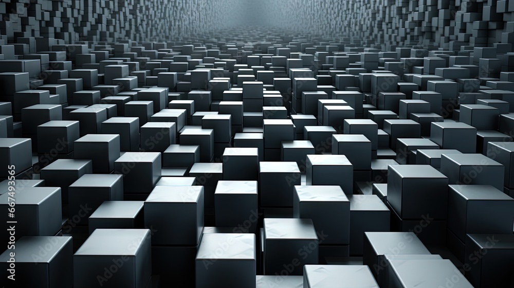 Leinwandbilder large collection of binary blocks