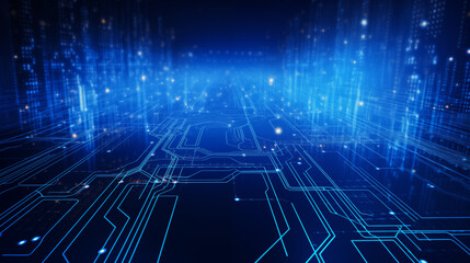 Obraz premium Technology background for presentations