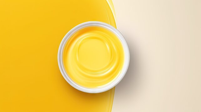 Healthy fat concept Pure ghee a cooking oil alternative