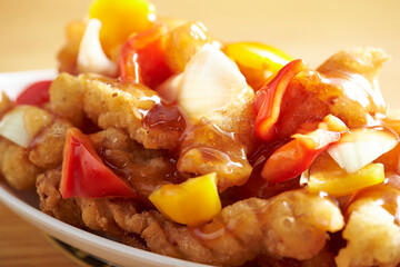 Sweet and Sour Pork ,tangsuyuk,