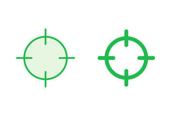 Target icon set. goal icon vector. target marketing icon vector