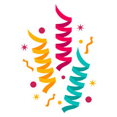 Obraz premium New Year Party Decoration