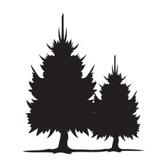 Christmas Tree Silhouette