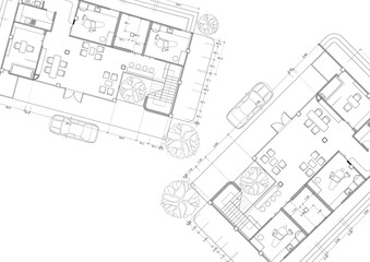 Write a blueprint architecture for building.