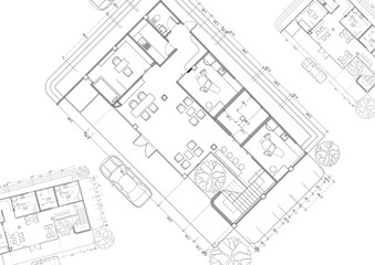 Write a blueprint architecture for building.