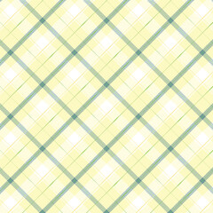 Tartan textile background pattern in vector form; plaid vector check fabric seamless