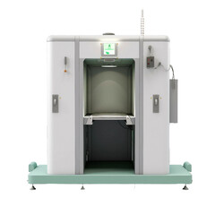 Airport security scanner, PNG file, Transparent Background

