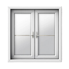 Aluminum window frame, PNG file, Transparent Background
