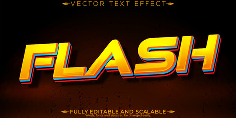 Movies, action text effect, editable cinema and show text style
