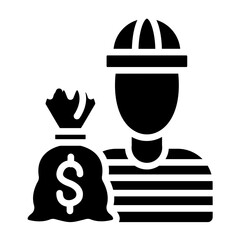 Robber Icon Style
