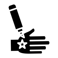 Laser Tattoo Removal Icon Style