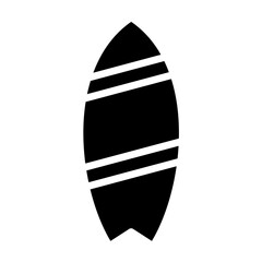 Surfboard Icon Style