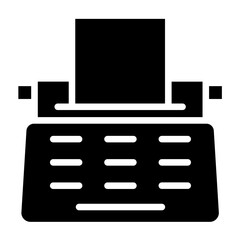 Typewriter Icon Style