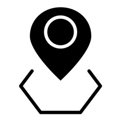 Location pins Icon Style