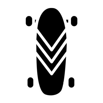 Longboarding Icon Style
