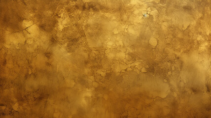 vintage wall gold background plaster, concrete yellow color canvas with copy space - obrazy, fototapety, plakaty