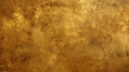 Foto op Plexiglas vintage wall gold background plaster, concrete yellow color canvas with copy space © kichigin19