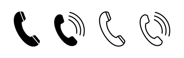 Call icon vector. phone icon vector