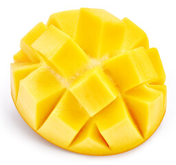 Ripe fresh mango Clipping Path