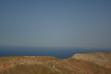 Fototapeta na wymiar Panoramic view from Kalymnos Island Greece Europe