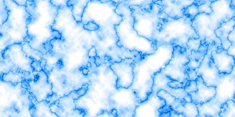 Abstract Lightning marble texture pattern white background with blue line .Trendy template for design and creative marble texture.