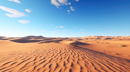 Stark Desert Landscape Unforgiving Isolation.