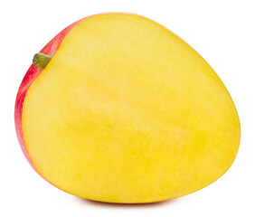Fresh organic mango isolated clipping path
