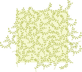 illustration of leaf background