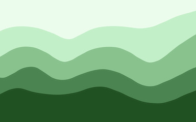 green gradient background