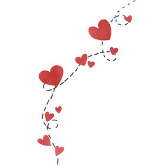 Doodle dividers isolated on white background 