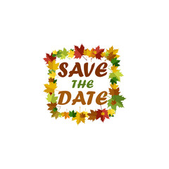  Save the date icon isolated on transparent background