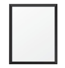 Black picture frame or poster