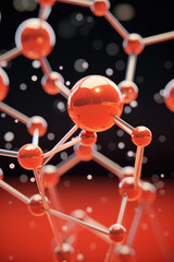 A close-up view of a bunch of red spheres. This image can be used for various purposes such as graphic design, advertising, or decoration.