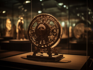 Obraz premium Ancient Artifact in a Museum