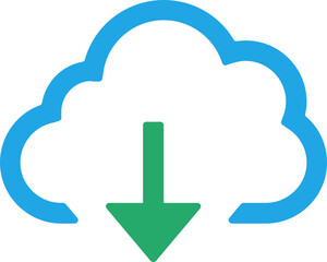 Download Icon Rounded Cloud