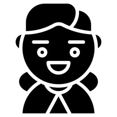 Vector Icon Hero, Super Power, Costume, Character, Avatar, User