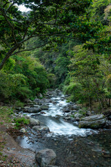 The Caldera mountain river, Boquete, Chiriqui highlands, Panama, Central America