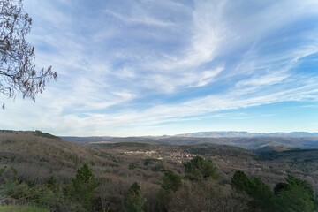 Panoramic view from the Sierra de Francia