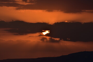 Crete summer 2023 Coast at sunset