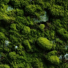 High-resolution image of moss. seamless picture