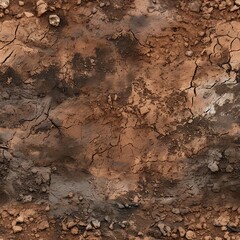 Close-up image of mud. seamless picture