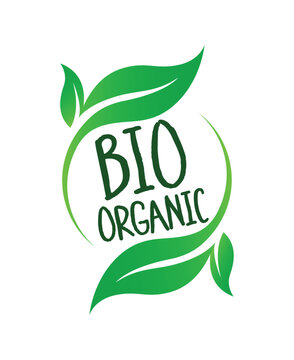 bio organic logo symbol