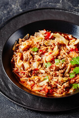 ground beef cabbage soup, hamburger cabbage soup